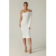 Alieva Discount - Rita One Shoulder Dress (Off White)