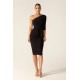 Alieva Discount - Dolly Elegant Bodycon Dress (Black)