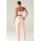 Alieva Discount - Cleo Tailored Straight Pants (Soft Pink)
