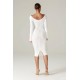 Alieva Discount - Diana Bandage Dress (White)