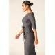Alieva Discount - Dolly Elegant Bodycon Dress (Gray)