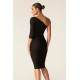 Alieva Discount - Dolly Elegant Bodycon Dress (Black)