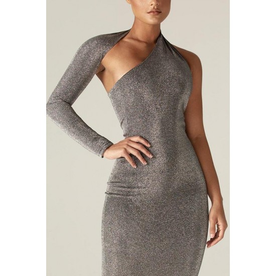 Alieva Discount - Dasha Modern Dress (Silver)