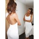 Alieva Discount - Hali Bodycon Dress (White)